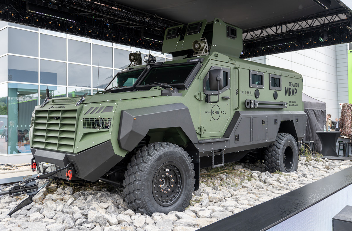Foto: Vozidlo Senator MRAP | Michal Pivoňka / CZ DEFENCE