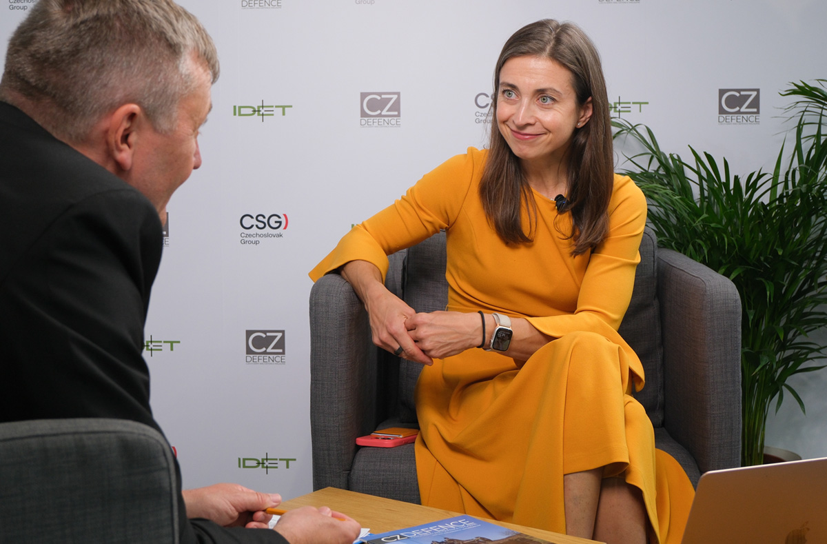 Foto: Partner fondu Presto Ventures a jeden ze zakladatelů fondu Presto Tech Horizons Lucie Brešová | CZ DEFENCE