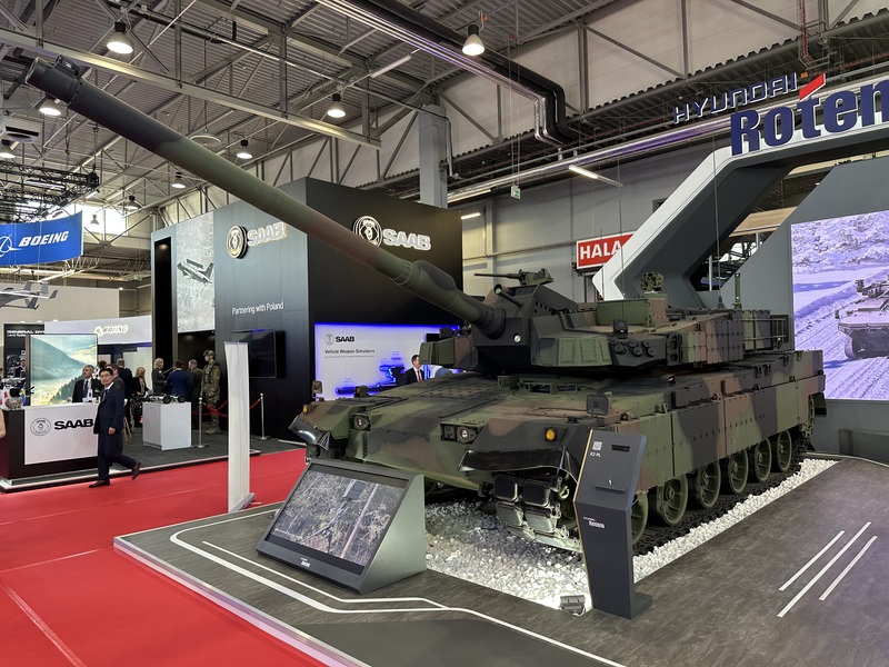 Foto: Jihokorejský tank K2 PL určený pro polskou armádu | Michal Pivoňka / CZ DEFENCE